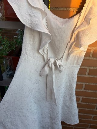 Vestido blanco Shein floral