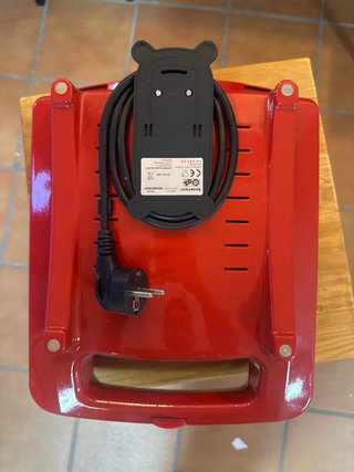 Sandwichera SilverCrest Roja