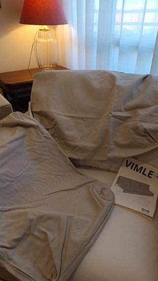Sillón o Butaca 1 plaza  Vimle Ikea Beige -Urge