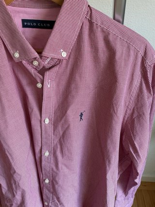 Camisa Polo Club Roja Talla XL
