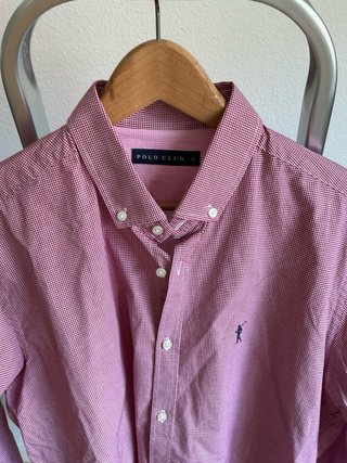 Camisa Polo Club Roja Talla XL