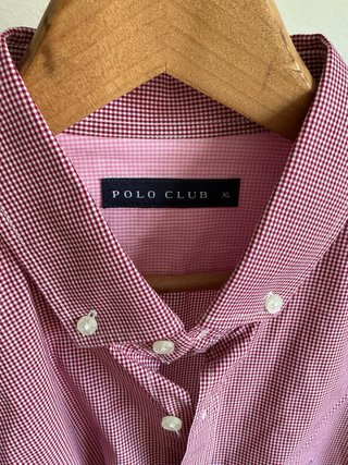 Camisa Polo Club Roja Talla XL