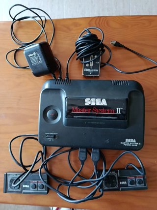 Sega Master System II Consola Negra