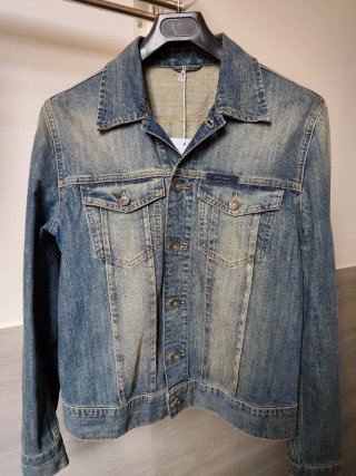 Giubbino jeans uomo Colin's blu