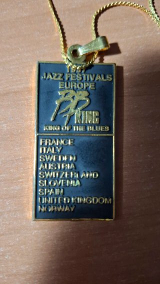 Collar BB King Blues Guitarra Mundo