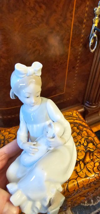 Lote figuras porcelana Nao Niños