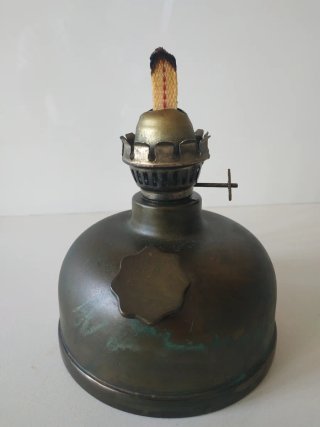 Quinqué vintage metal