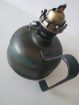 Quinqué vintage metal