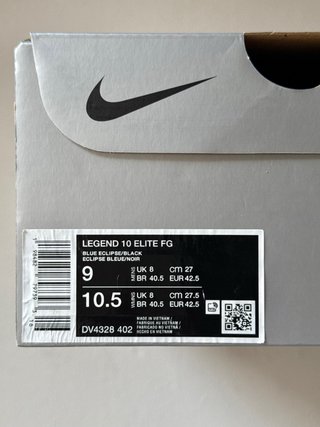 Nike Tiempo Legend 10 Elite FG ‘Blue Eclipse’ 42.5