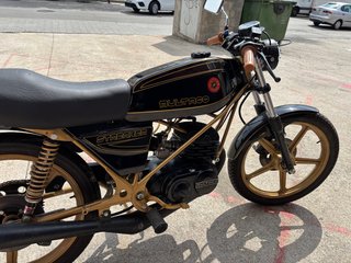 Bultaco Streaker 125 Negra/Dorada