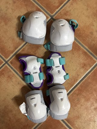 Pattini Estensibili per Bambina Taglia 34-37 + Protezione