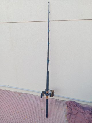 Caña Curricán 50 lbs Brumeo,CARRETE NO INCLUIDO