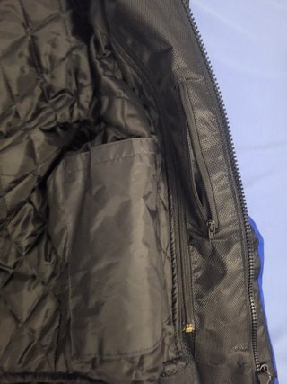 Chaqueta Moto Utika Talla XL Negra/Azul