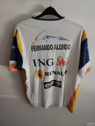 Camiseta Fernando Alonso Renault F1 Talla XL