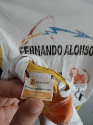 Camiseta Fernando Alonso Renault F1 Talla XL