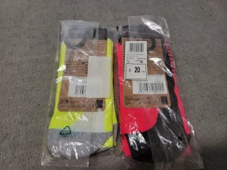 2 paia calze Asics Running nuove taglia L
