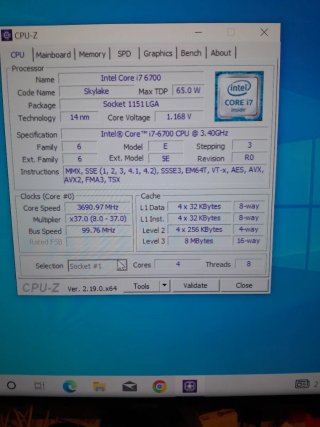 PC Asus i7 6700 Torre Negra