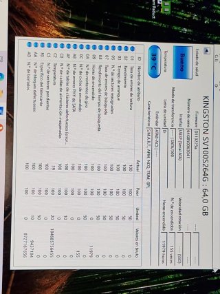 Disco Duro SSD Kingston 64GB