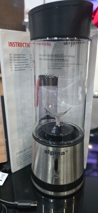 Batidora Alpina Smoothie Maker 300ml Recargable