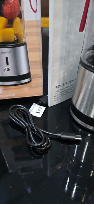 Batidora Alpina Smoothie Maker 300ml Recargable