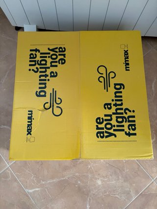 Ventilador de techo Calima con LED