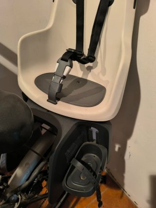 Silla para bici portabebés bobike