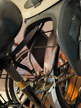 Silla para bici portabebés bobike
