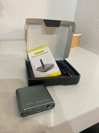 Receptor Bluetooth HD D300-HD Gris