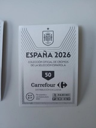 Cromos Selección Española Mundial 2026
