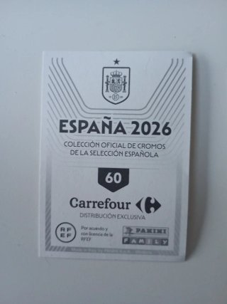Cromos Selección Española Mundial 2026