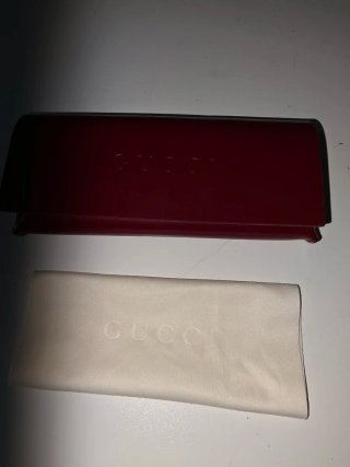 Estuche Gafas Gucci Rojo
