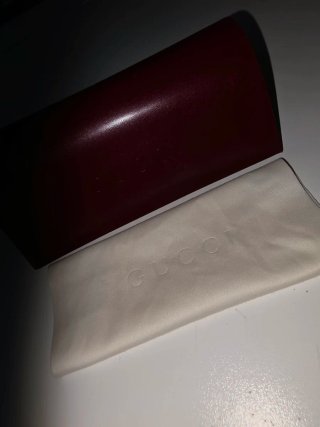 Estuche Gafas Gucci Rojo