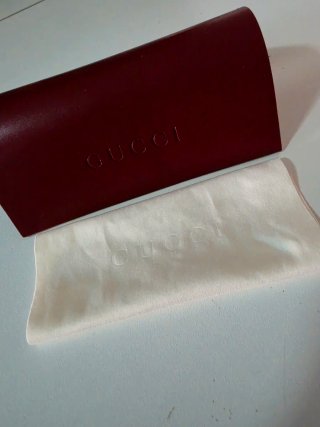 Estuche Gafas Gucci Rojo