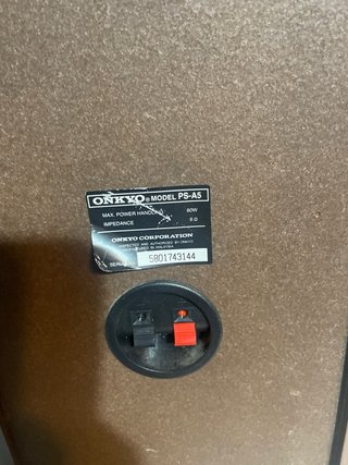 Altavoces Onkyo PS-A5 Marrones