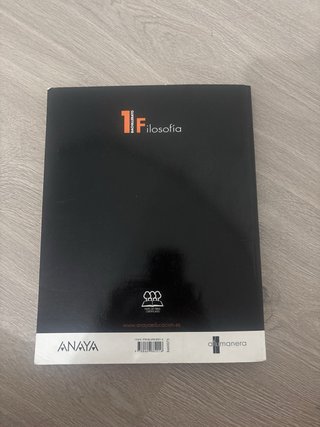 Filosofía 1 bachillerato