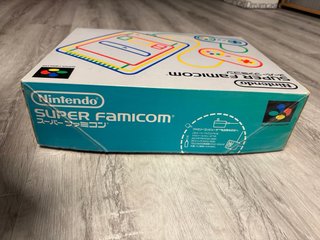 Super Famicom Nintendo Caja Original