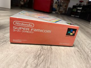 Super Famicom Nintendo Caja Original