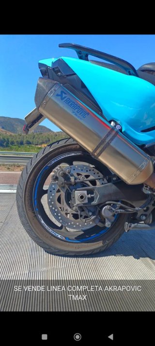 Línea Completa Akrapovic TMAX