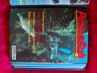Lote de revistas Pesca submarina