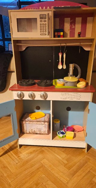 Cocina de madera Juguete Infantil Heladería