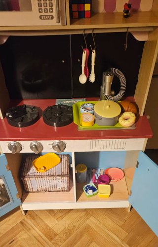 Cocina de madera Juguete Infantil Heladería