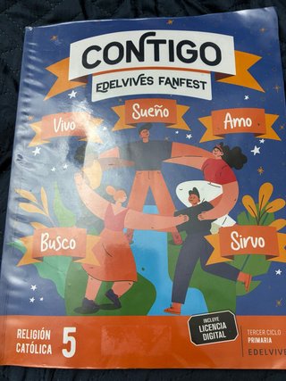 Libro Religión 6 primaria edelvives.