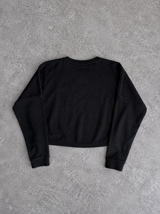 Sudadera Adidas Crop Estampado Leopardo