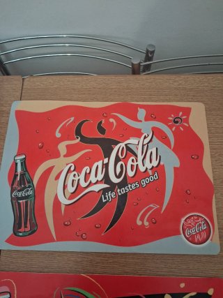 2 Tovagliette Coca-Cola da collezione