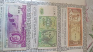 Colección Billetes del Mundo Álbum Cromos Antiguo