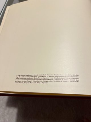 Alfa Romeo 70 anni di immagini - 1980
