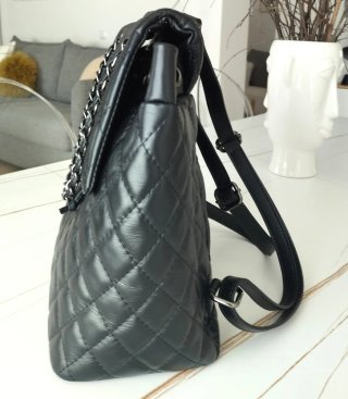 BOLSO MOCHILA EN PIEL. NUEVO