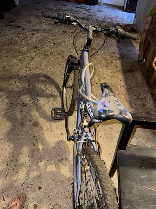 Bicicleta Montaña Azul 24 FS