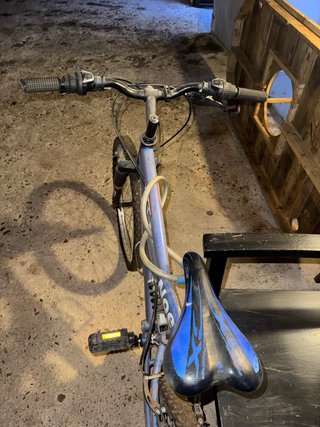 Bicicleta Montaña Azul 24 FS