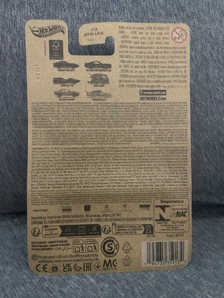 Hot Wheels Silver Series '69 COPO Camaro
